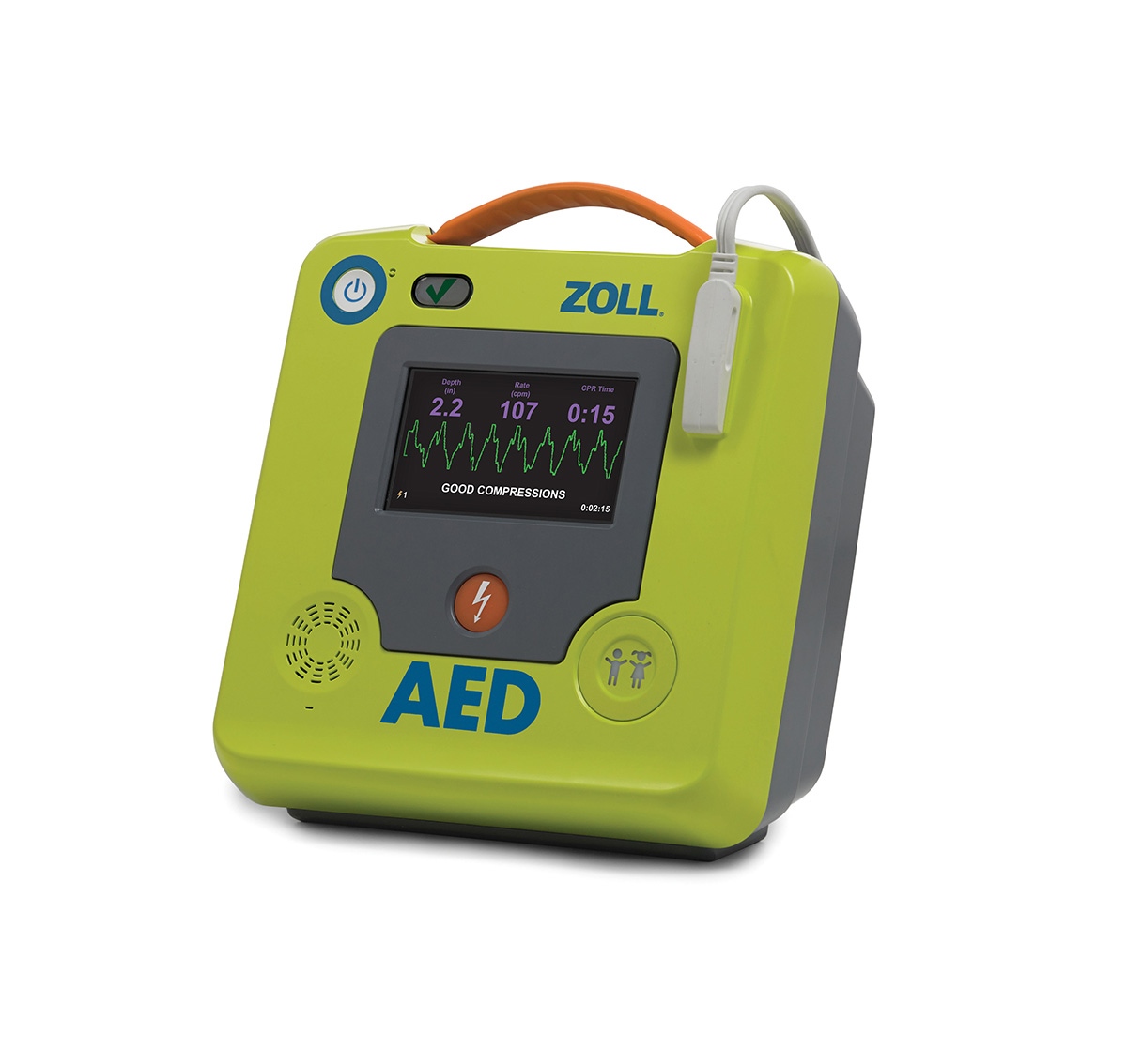 Desfibrilador ZOLL AED 3 con ECG